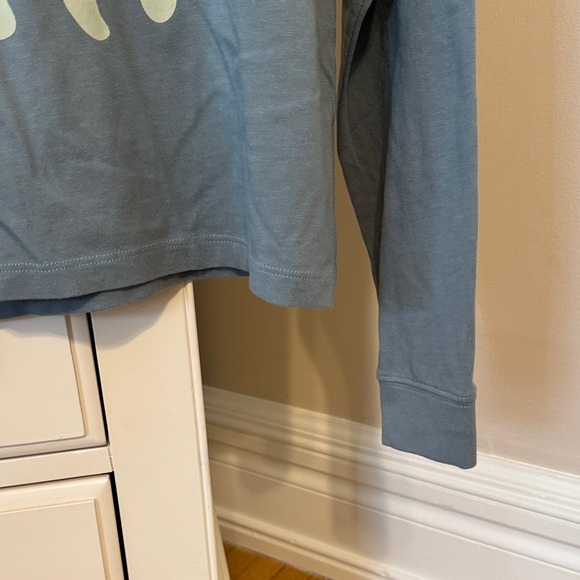 Life Is Good Slate Blue/Gray/Green Hooded Long-Sleeve Pullover - Picture 13 of 14